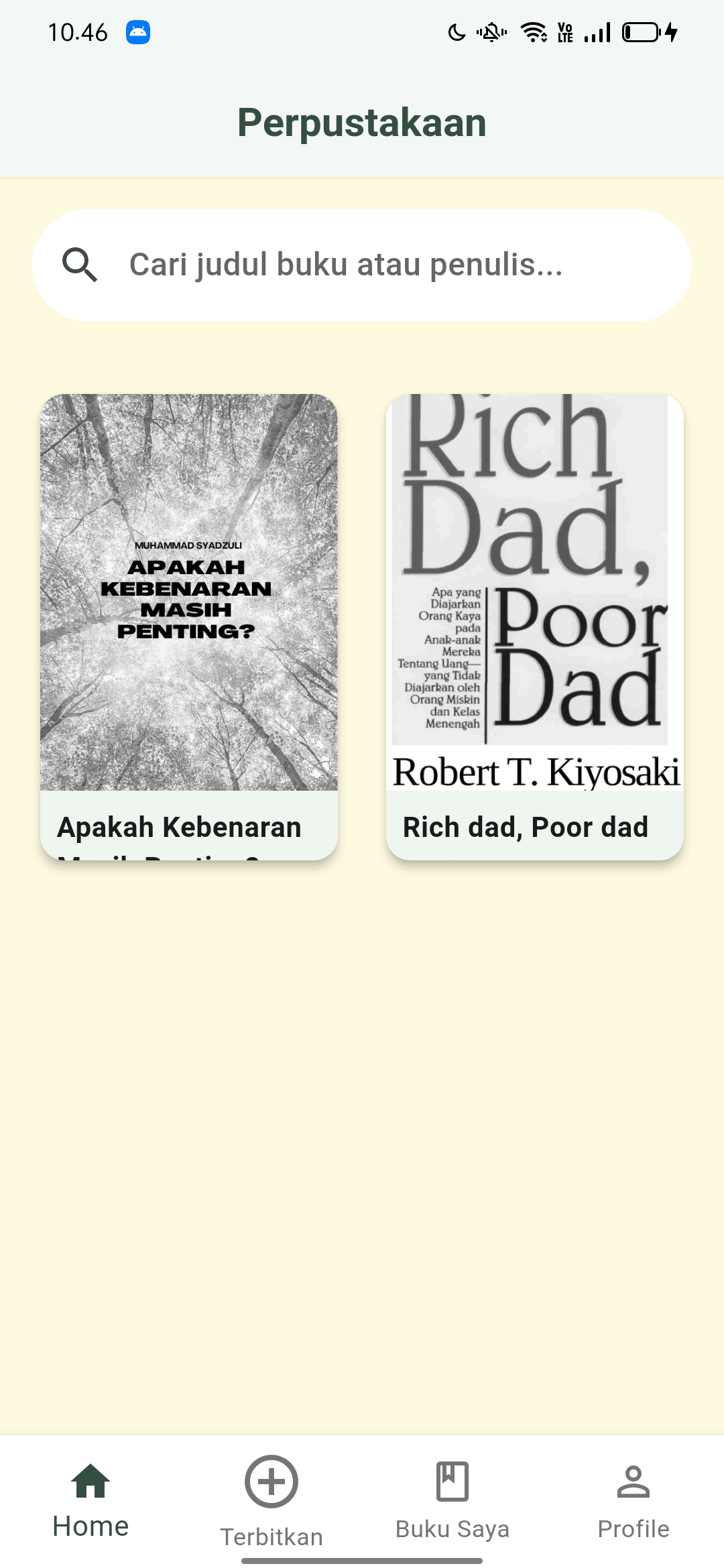 Ilustrasi aplikasi StokBaca